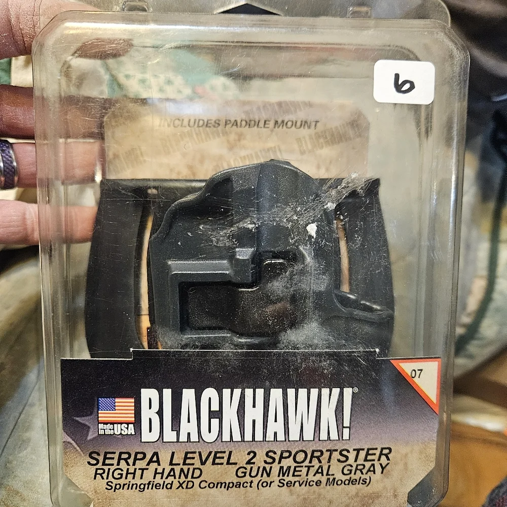 NIP Black Hawk Paddle Holster For Springfield XD